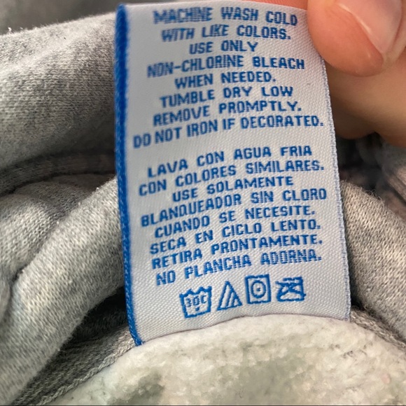 Nebraska Huskers Pullover Gray Hoodie XXL - Picture 8 of 8